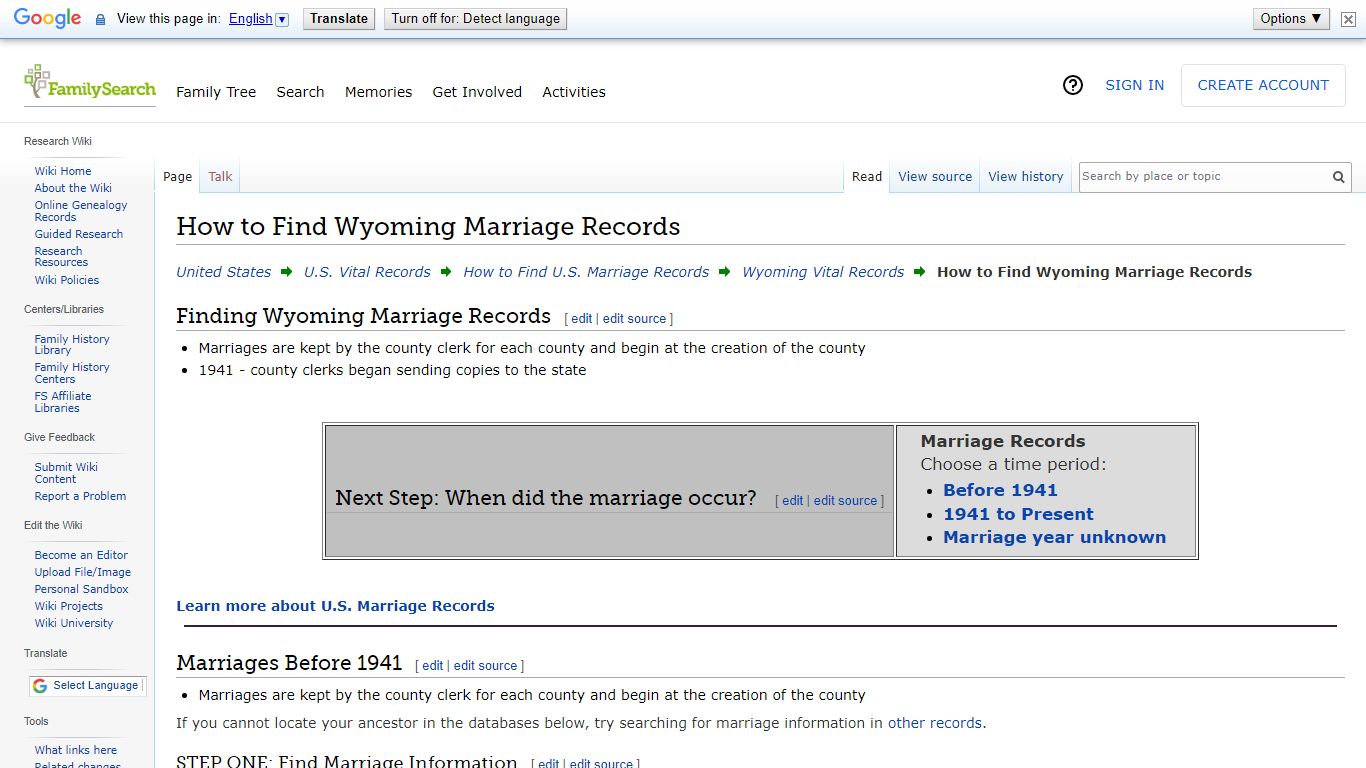 How to Find Wyoming Marriage Records • FamilySearch